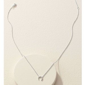 STELLA & DOT PAVE HORN NECKLACE